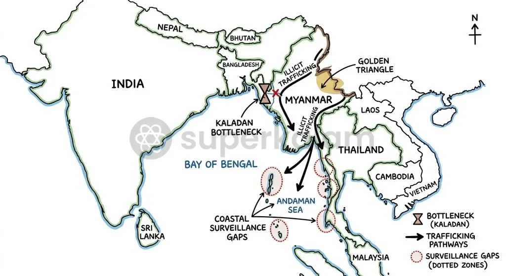 Operational friction points, including conflict in Myanmar and capability asymmetries, test BIMSTEC's collective enforcement mandate.
