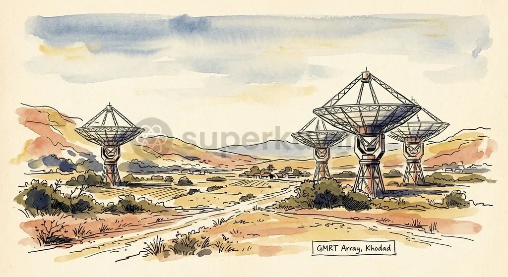 India's Giant Metrewave Radio Telescope (GMRT) represents a cornerstone of low-frequency observational astrophysics.