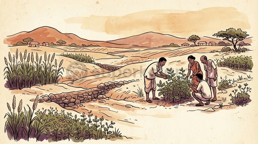 Rainfed drylands support over two billion people globally and produce the vast majority of India's nutrient-dense pulses and millets.