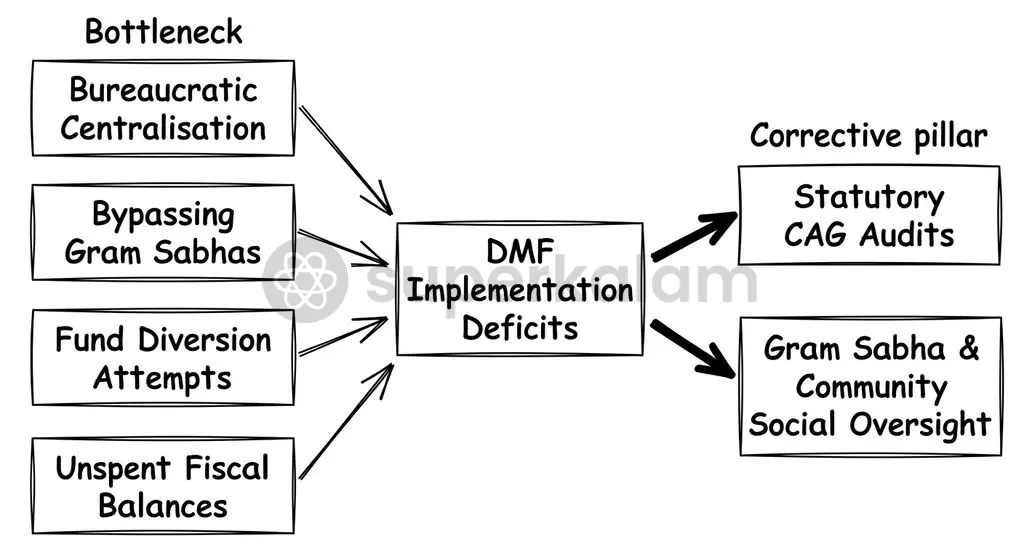 Addressing institutional bottlenecks is critical to realizing the developmental promise of DMFs.