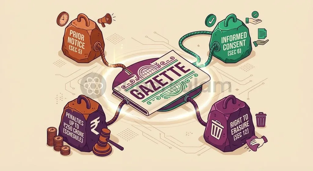 Under the DPDP Act, news organisations face structural reporting hurdles including notice mandates, consent requirements, data erasure, and heavy financial liabilities.