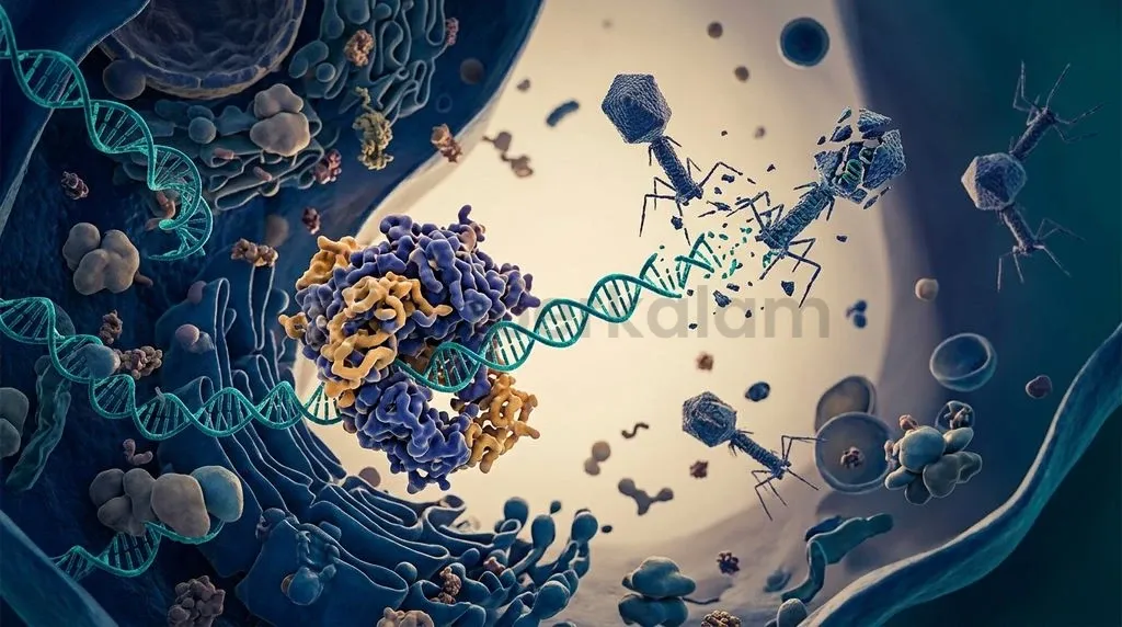 The bacterial DRT3 defense complex represents an innovative antiphage mechanism that pairs templated and non-templated DNA synthesis.
