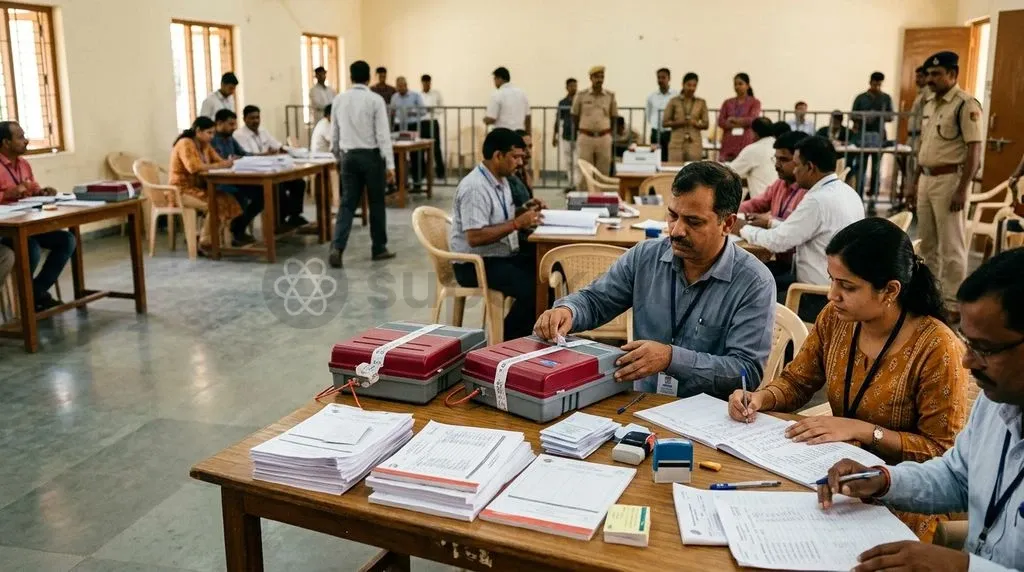 The debate over EVM totalisers centres on protecting voter secrecy against micro-level political profiling.
