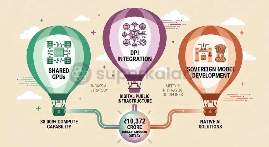 The IndiaAI Mission builds domestic sovereign compute infrastructure while maintaining an innovation-friendly regulatory posture.