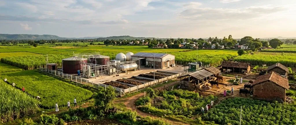 The revamped GOBARdhan initiative bridges village sanitation and national clean energy goals through commercial-scale bio-gas ecosystems.