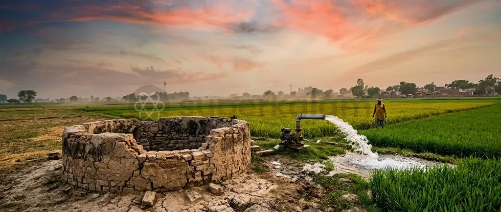 India's agricultural economy relies on groundwater extraction that outpaces natural replenishment across several river basins.