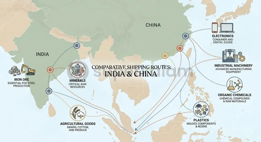 Over 90 percent of Indian imports from China consist of intermediate and capital goods vital for domestic manufacturing.