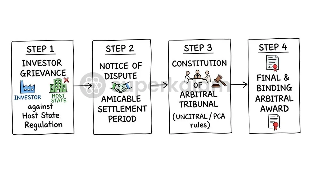 The ISDS mechanism allows foreign investors to initiate direct arbitration claims against host governments before international tribunals.
