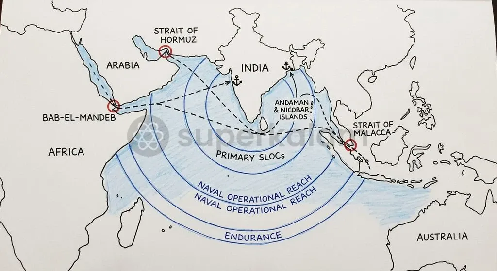 Fleet support ships ensure persistent naval presence across strategic Indian Ocean chokepoints without relying on foreign port access.