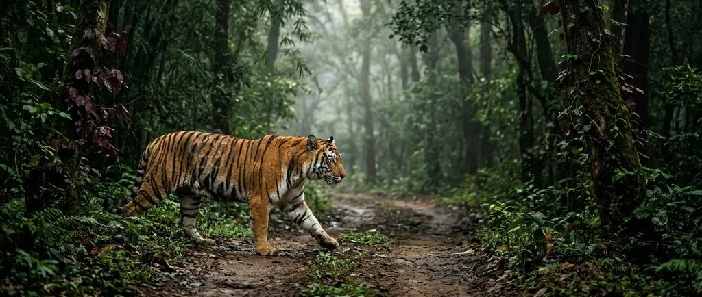 India hosts over 75 percent of the world's wild tigers, forming the ecological foundation for its global conservation leadership.