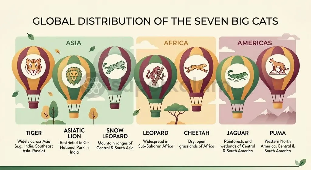 Covering seven apex felids across three continents, the alliance tackles transboundary poaching and genetic fragmentation.