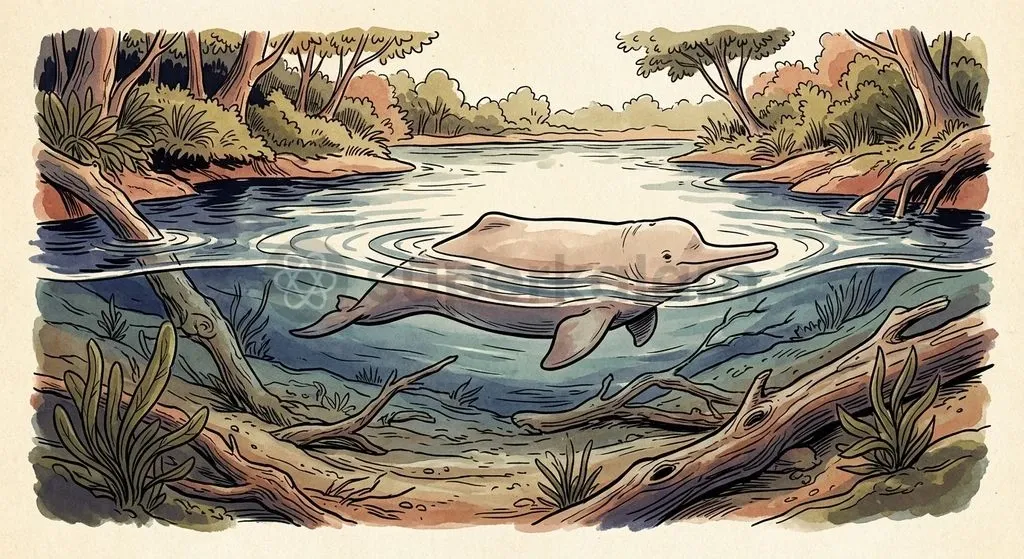 Gangetic river dolphins rely on deep, undisturbed pools like Do-Mukhiya to feed and nurse their young.