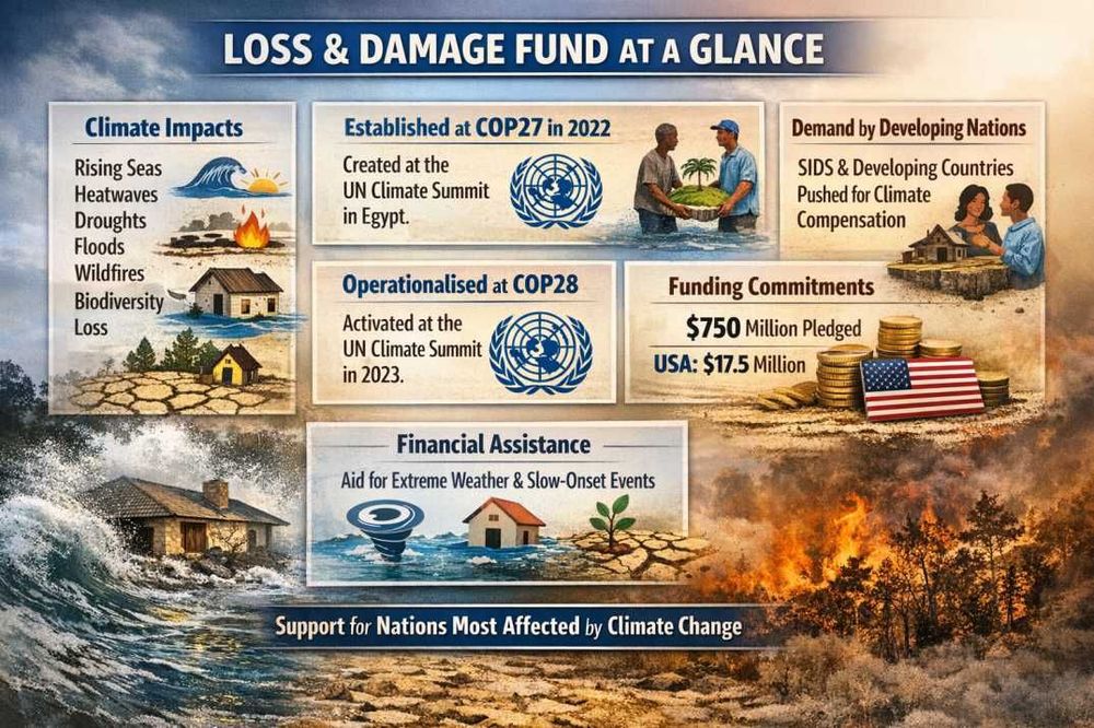 Loss and Damage Fund (LDF) | UNFCCC - UPSC Notes