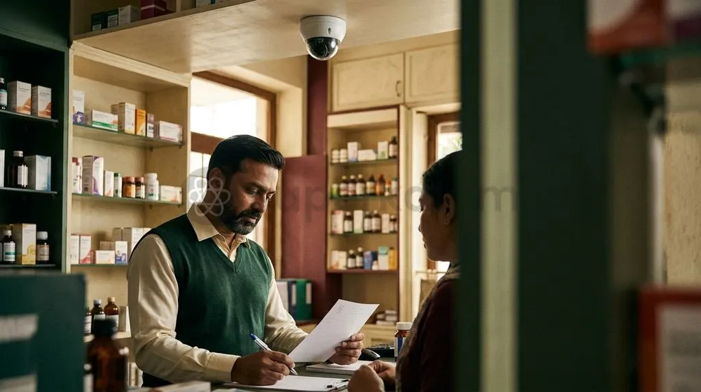 The proposed amendments to the Drugs Rules, 1945 mandate CCTV monitoring across retail pharmacies to curb irrational drug sales.
