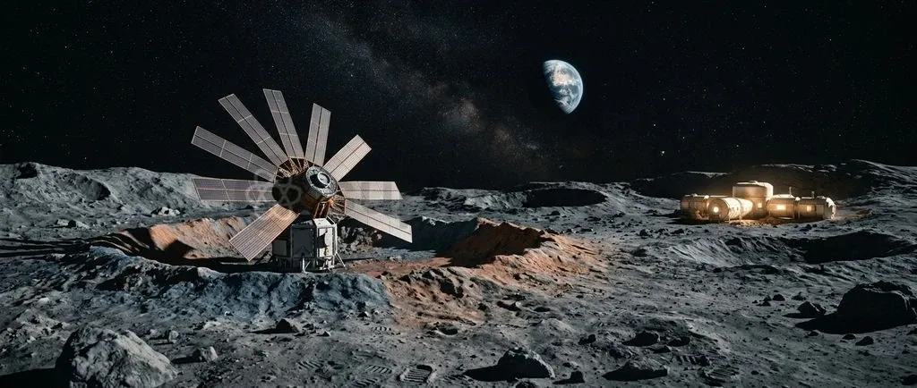 NASA's Fission Surface Power project plans to deploy compact nuclear reactors to supply reliable electrical power during the long lunar night.