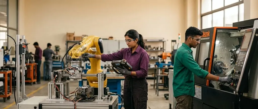 India's vocational training ecosystem is shifting toward high-technology trades and industry co-governance to bridge youth employability gaps.