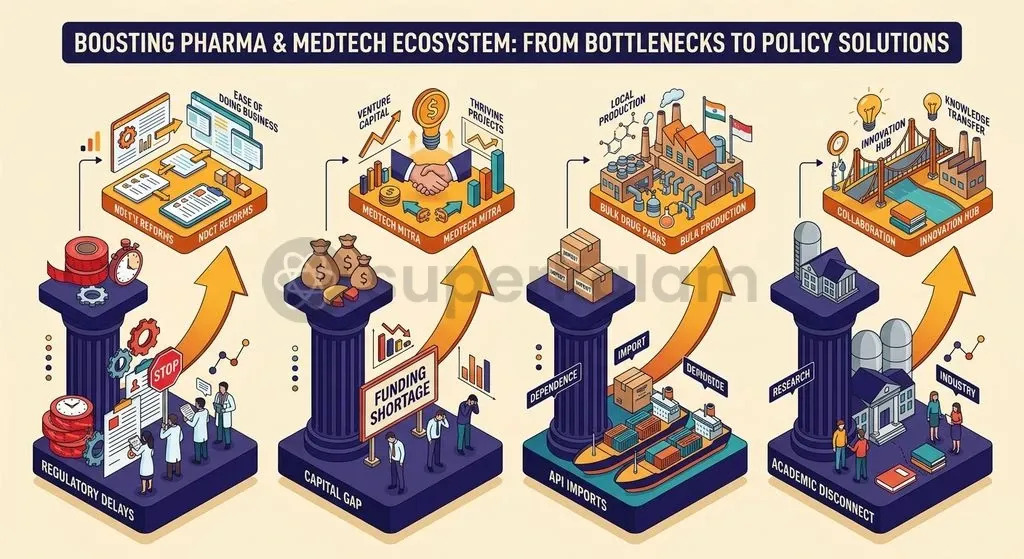 Overcoming regulatory delays, risk capital shortages, and supply chain dependencies is critical to building a resilient biopharma pipeline.
