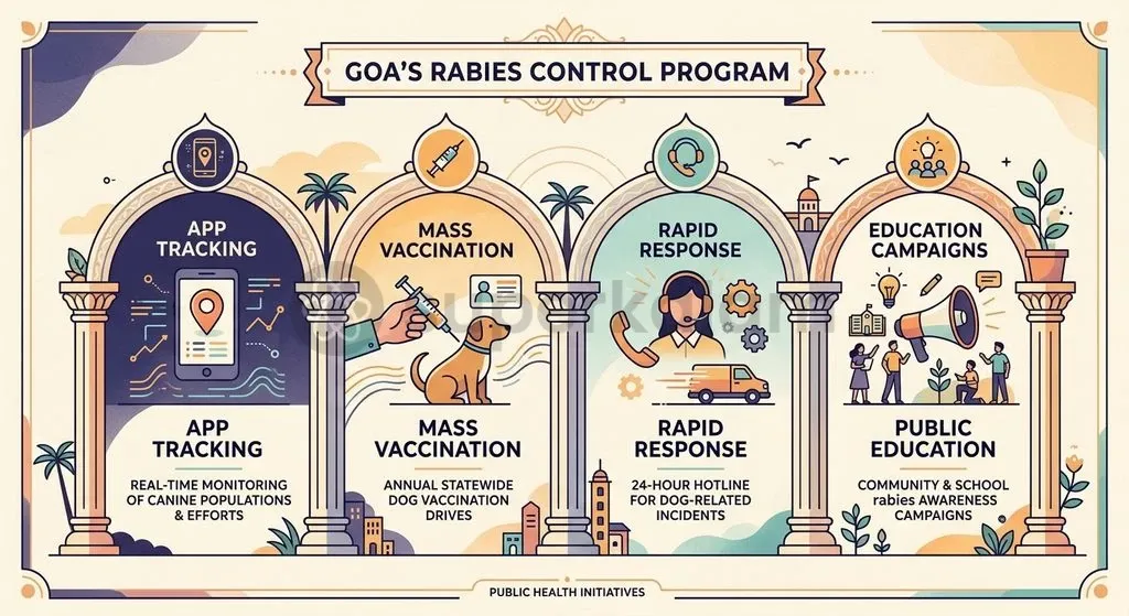 The Goa model achieved over 70% canine herd immunity through digital tracking, community hotlines, and inter-departmental synchronisation.
