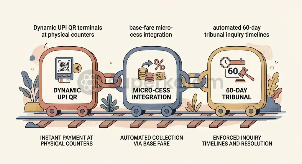 Key technical and institutional solutions required to achieve universal passenger insurance parity.