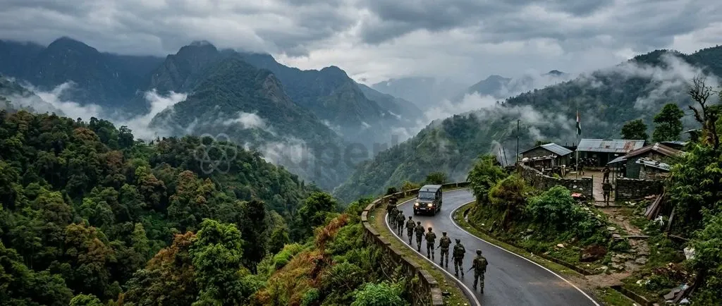 The fragile security landscape of Manipur reflects complex institutional and ethnic dynamics across its hill and valley terrains.