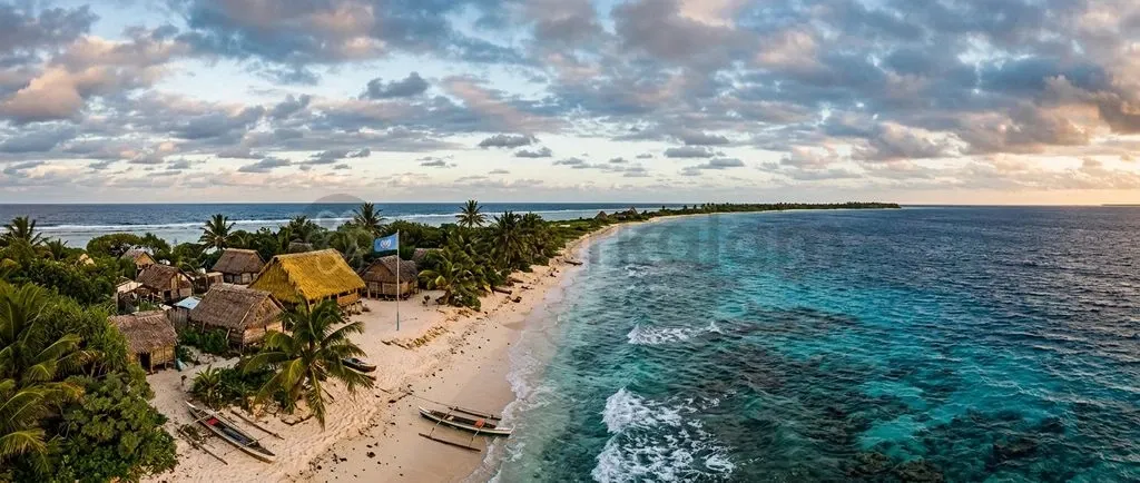 Rising ocean waters threaten low-lying island archipelagos, testing the foundational principles of international maritime law and state sovereignty.