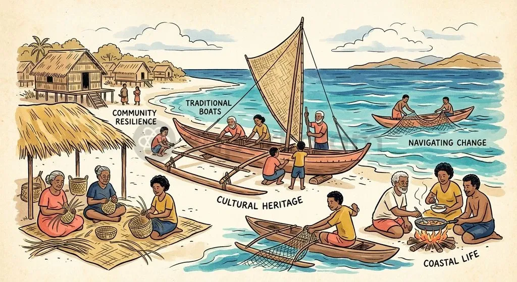 Preserving cultural heritage, human dignity, and nationality remains a fundamental ethical priority for displaced coastal communities.