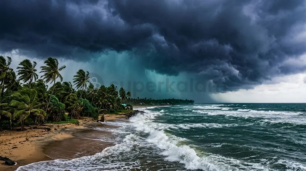 The Northeast Monsoon brings intense convective rainfall to coastal Tamil Nadu, driven by seasonal wind reversals and tropical disturbances over the Bay of Bengal.