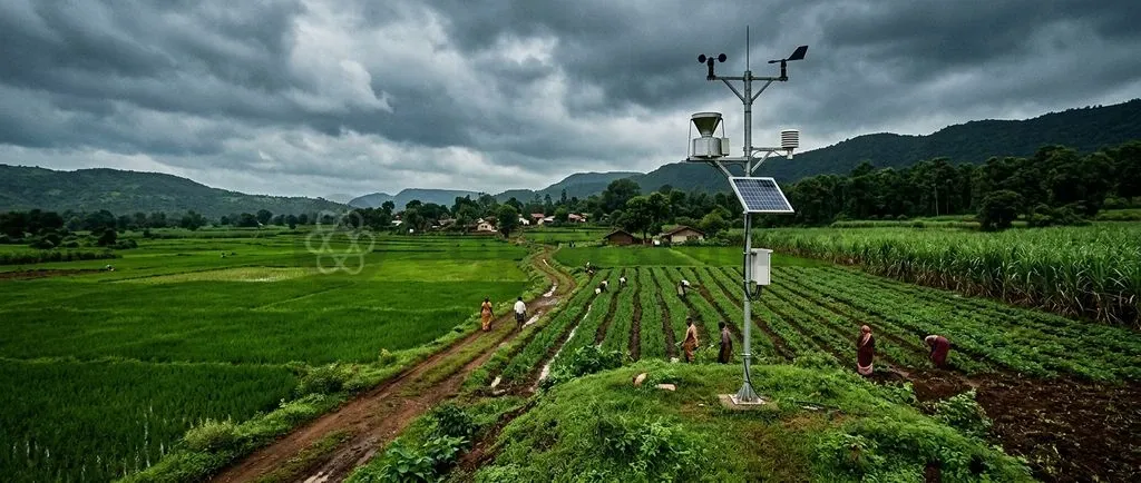 Hyper-local weather observation infrastructure forms the technological backbone of modern agricultural risk management.